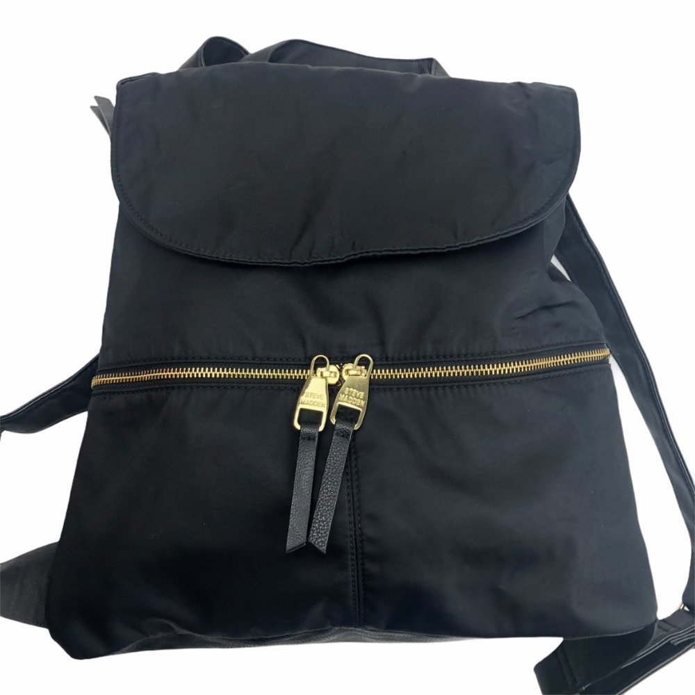 Steve Madden Proper Flap Nylon Backpack